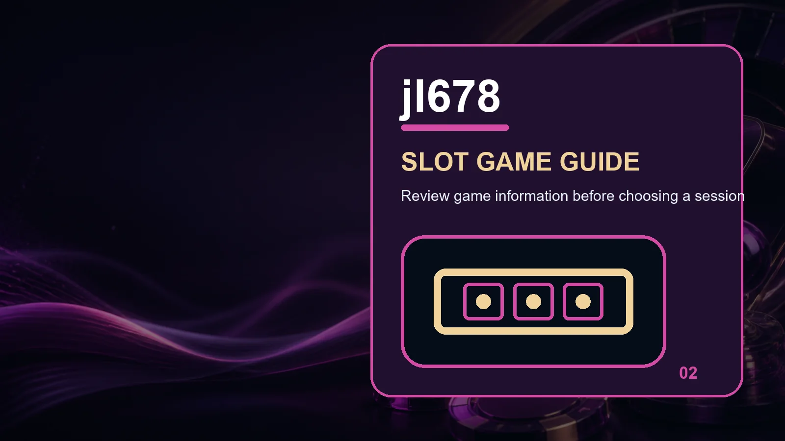 jl678 slots full-width visual guide 2